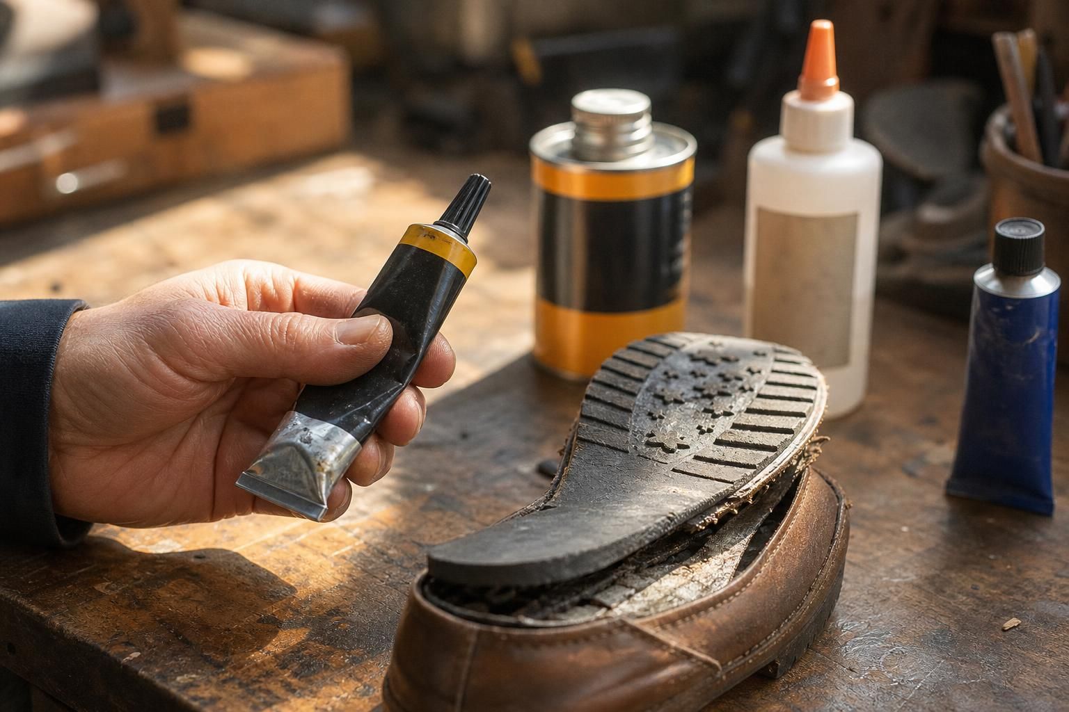 découvrez quelle colle choisir pour recoller efficacement la semelle de vos chaussures et prolonger leur durée de vie.