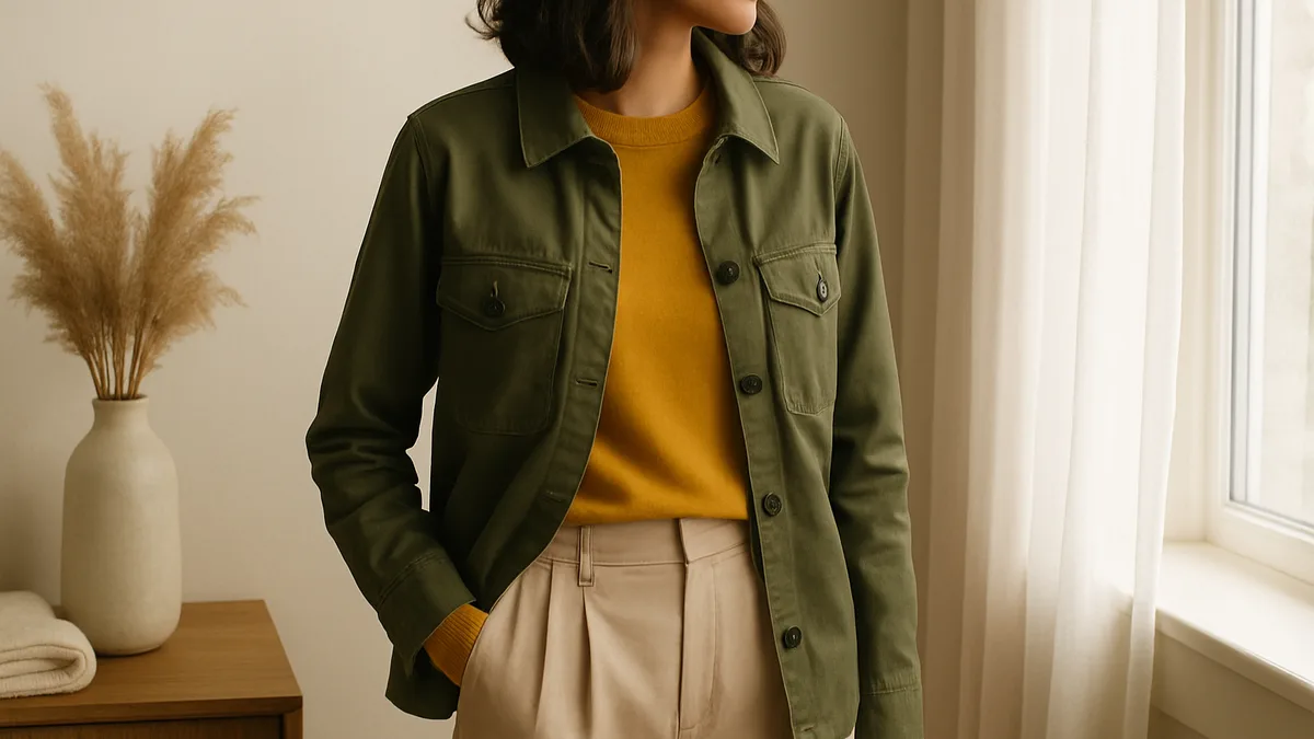 quelle couleur avec le kaki — Quelle couleur porter avec le kaki ? Les associations qui marchent