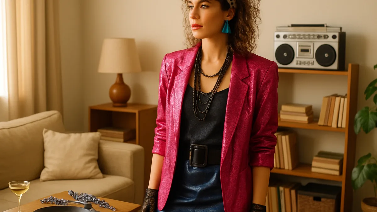 style annee 80 femme — Style année 80 : réussir sa tenue de soirée à thème (avec ce qu’on a déjà)