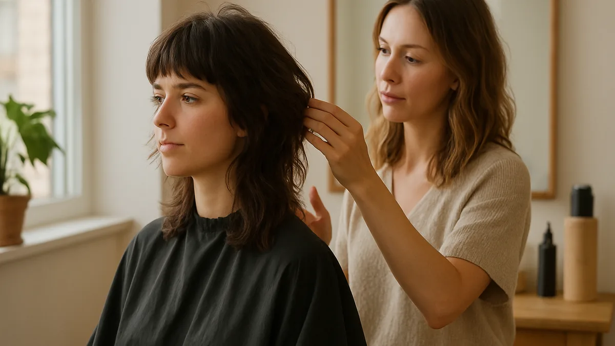 wolf cut femme — Wolf cut : à qui va vraiment cette coupe, et quoi demander au coiffeur